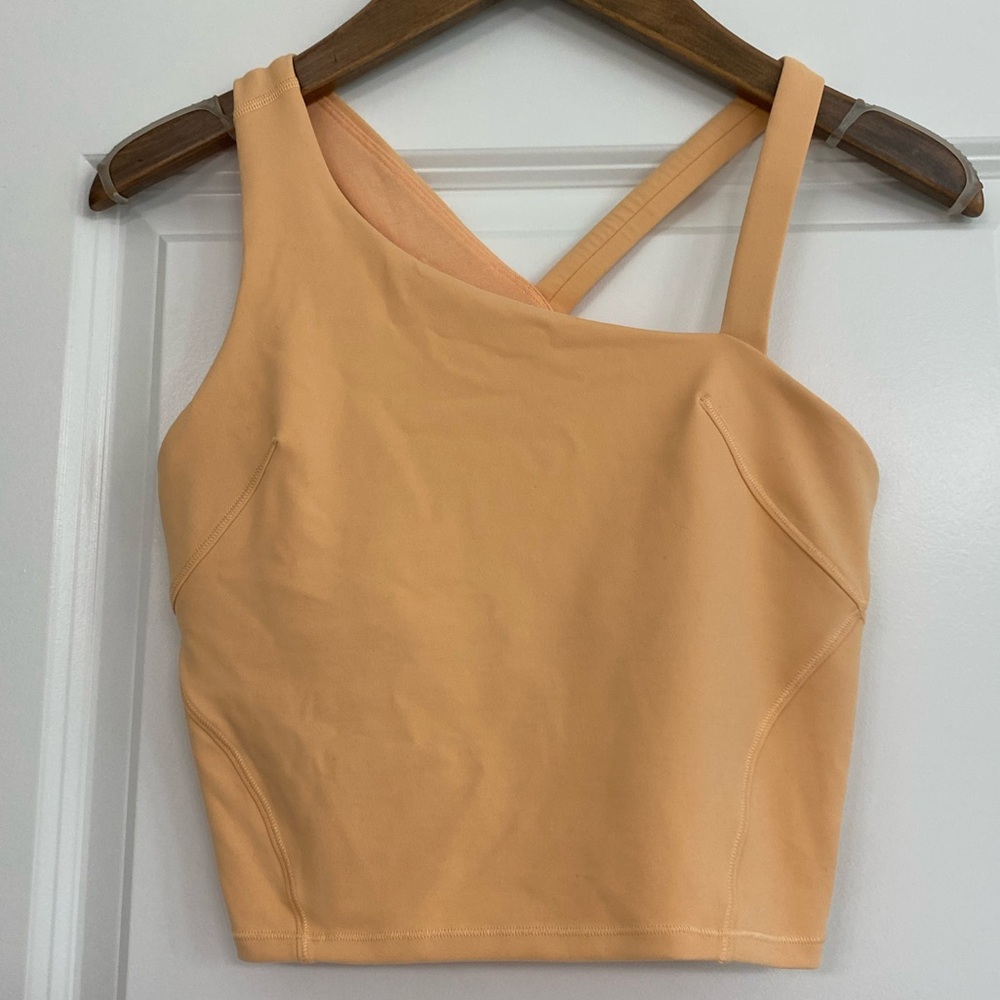 Lululemon Everlux Asymmetrical Tennis Tank Top Medium Support B/C Cup